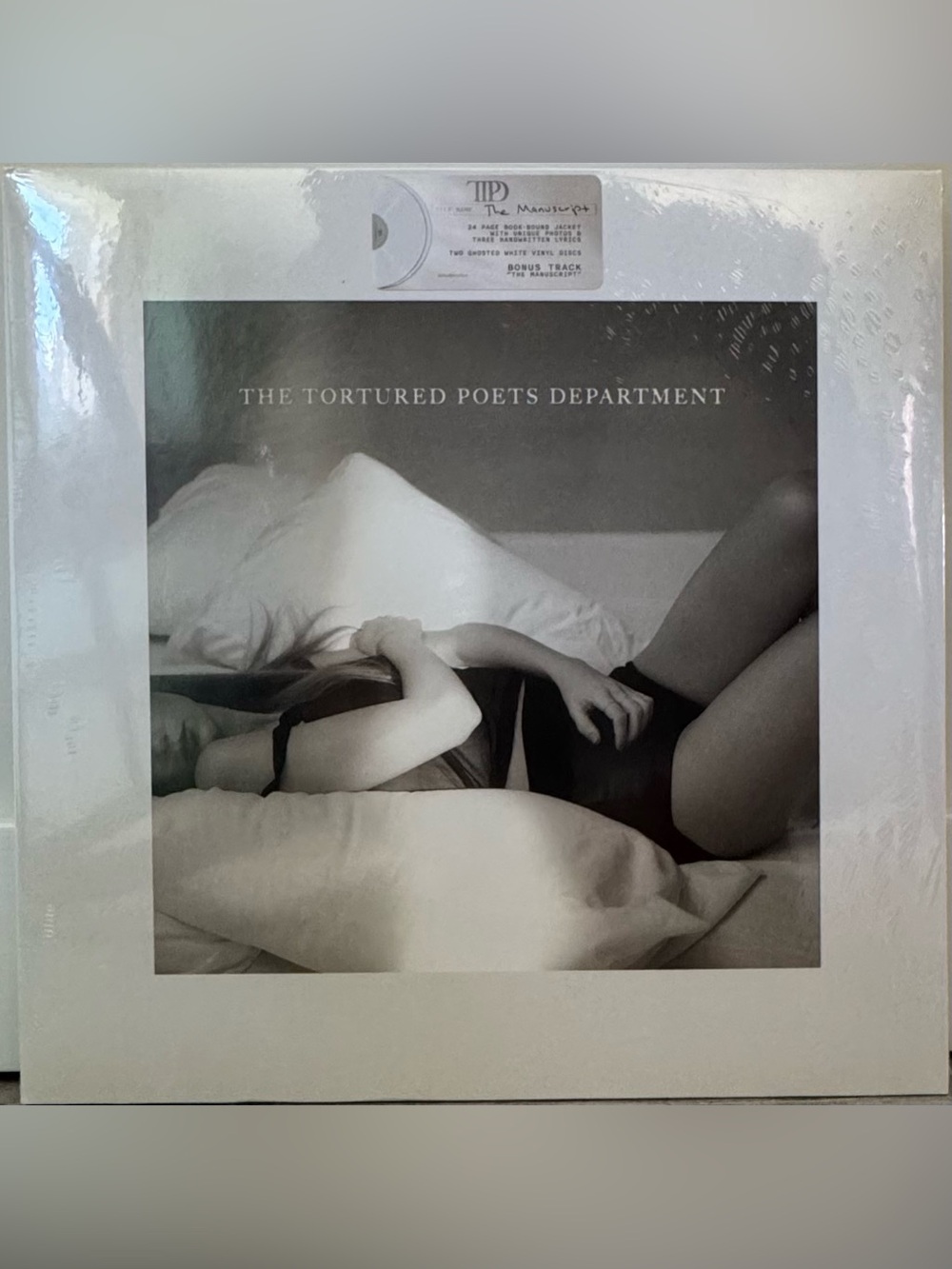 Taylor Swift Tortured Poets Department “The Manuscript” Edition - 2 White LP